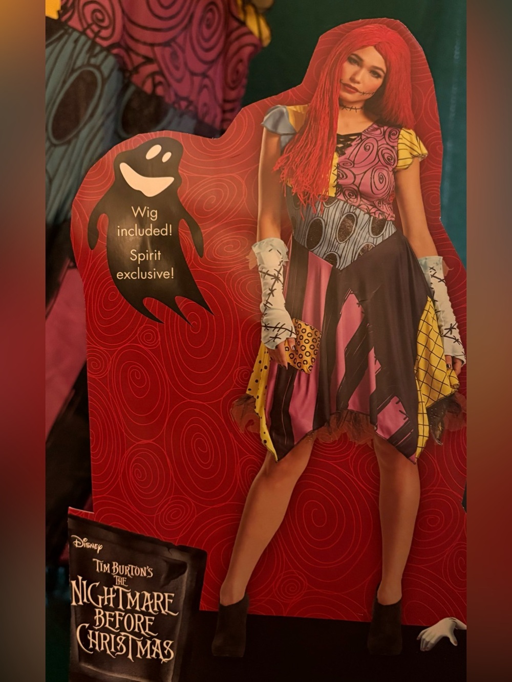 Deluxe Disney The Nightmare Before Christmas Sally Costume Size XL